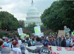 Washington 29/7 contro la guerra